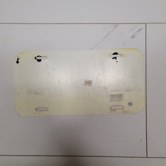 new england patriots plastic license plate - Picture 2 of 2